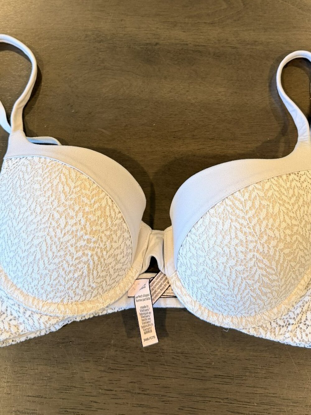 Victoria's Secret Body by Victoria Perfect Shape Women's Bra Gray 34B